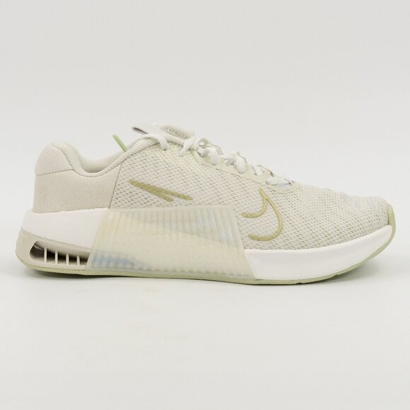Nike Women's Metcon 9 Premium 'Sea Glass Metallic Gold' FJ1571-001 Multi Size - Picture 1 of 14